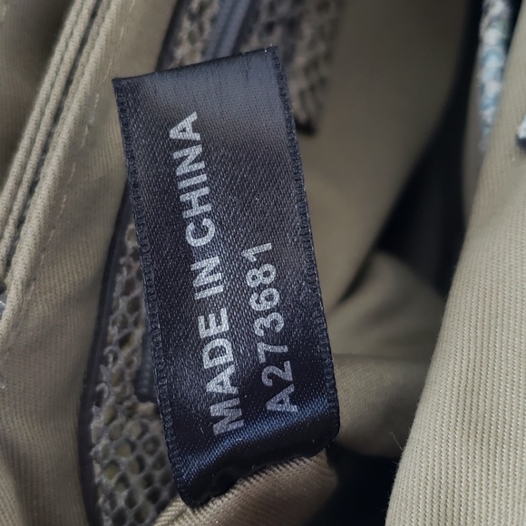 GILI Green Blue Snakeskin Handbag!! - Picture 5 of 15